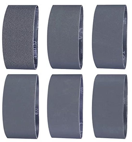 Bandes Abrasives 75 X 457 Mm – Lot De 30, Mix De Grains 40/60 – FD-Workstuff