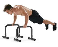 RELIFE REBUILD YOUR LIFE Dip Station Dip Bar Barren Parallettes Push Up Dip-Stand – Verstelbaar Verstelbare Hoogte Fitness Gym Beoefenen Calisthenics Equipment