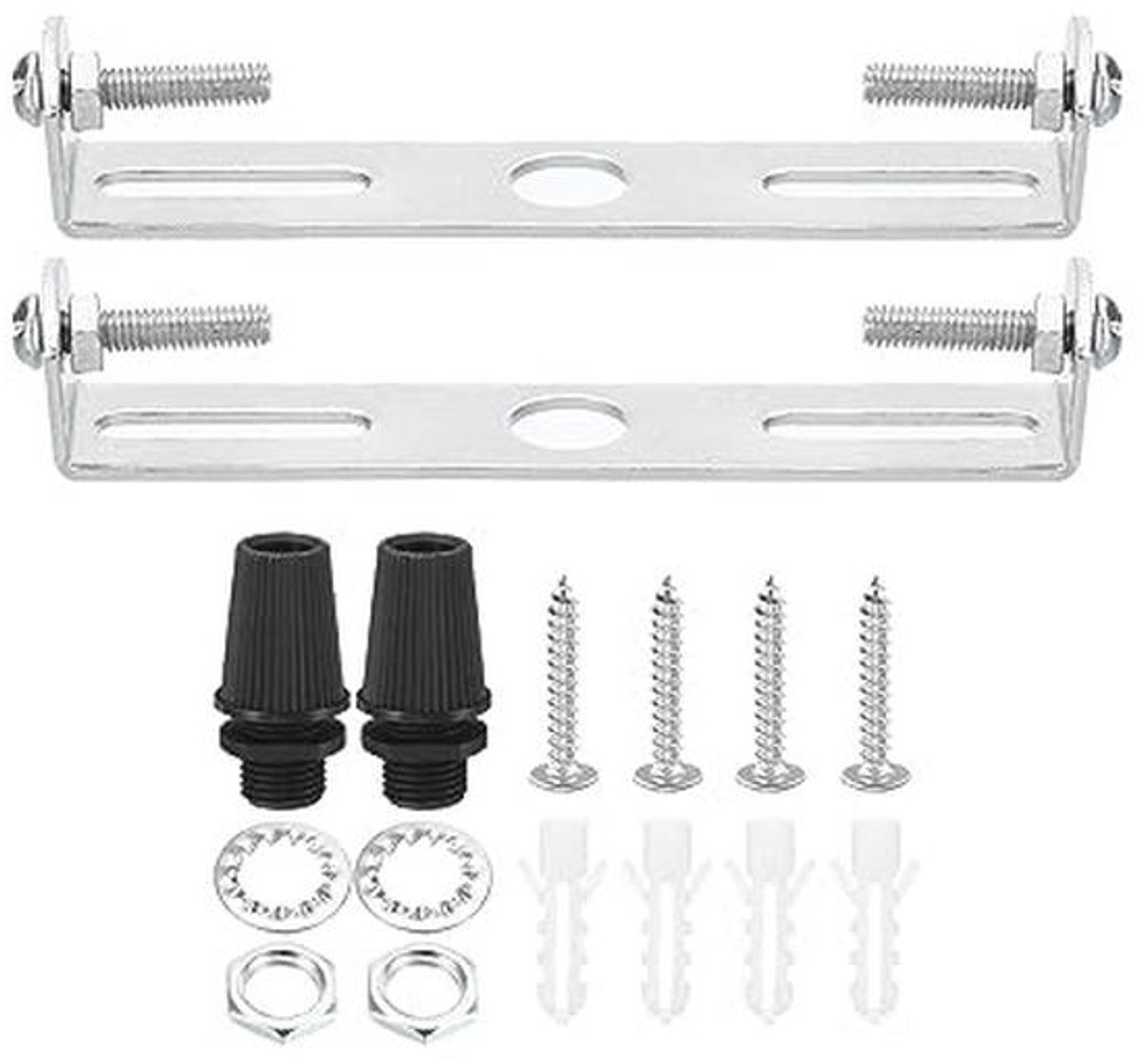 Plafondlampenset 90 mm met montagebeugel voor veelzijdige verlichting