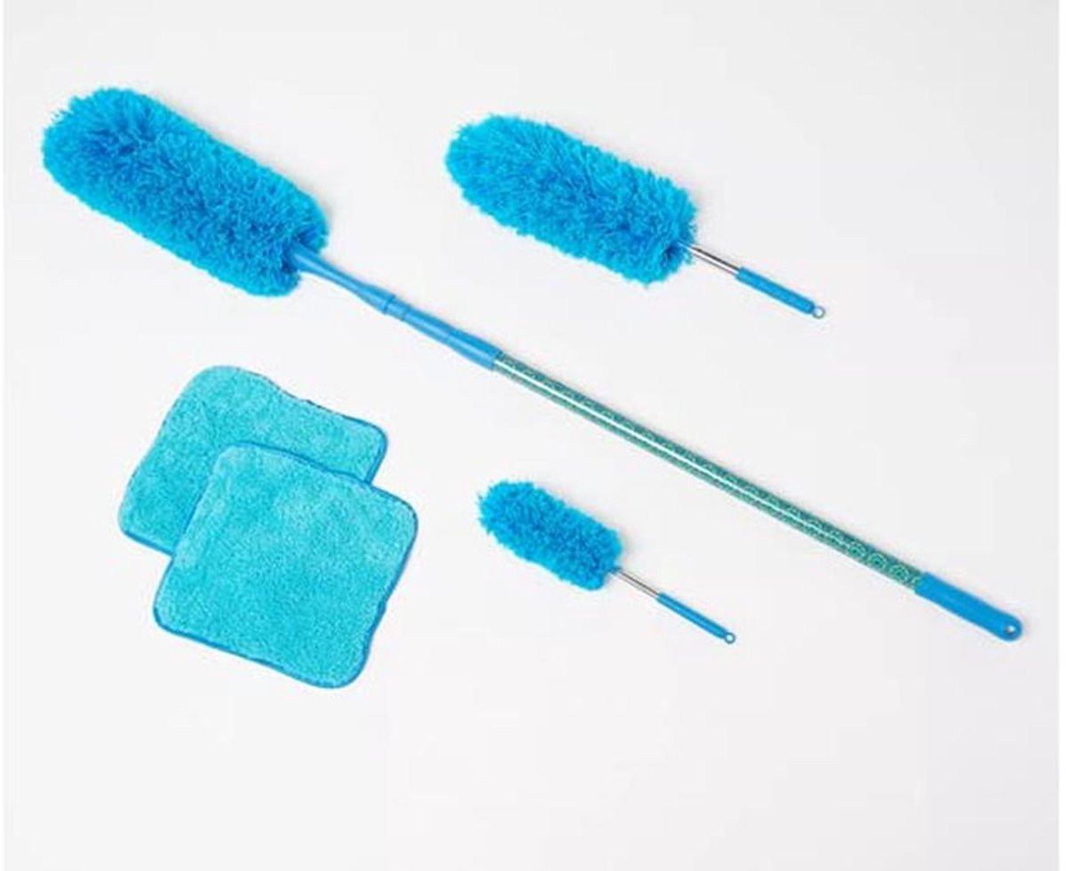 6-delige Microfiber Duster Set voor Moeiteloos Schoonmaken