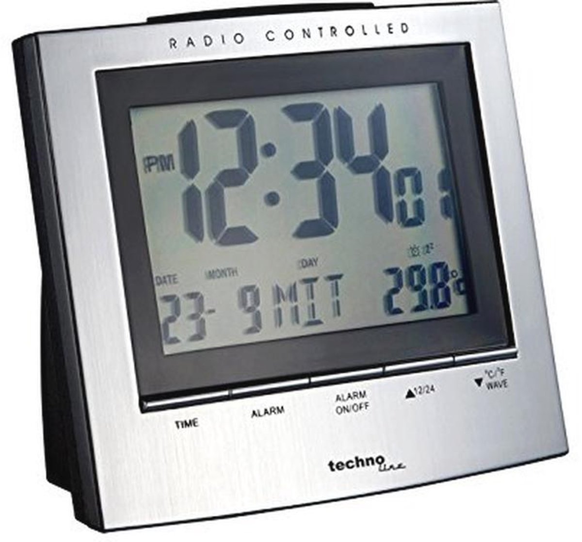 Draadloze Wekker met Temperatuur- en Datumweergave