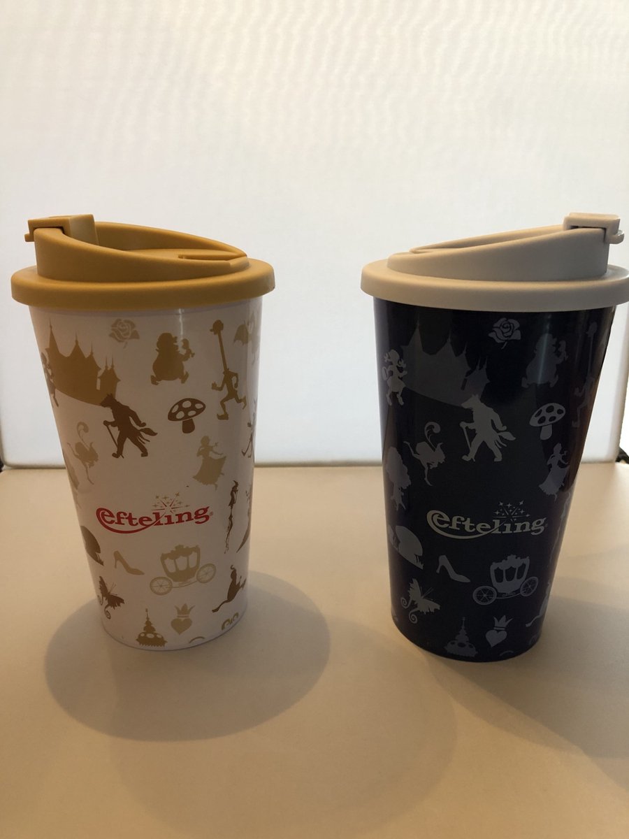 2 x Efteling Drinkbekers - 450ml