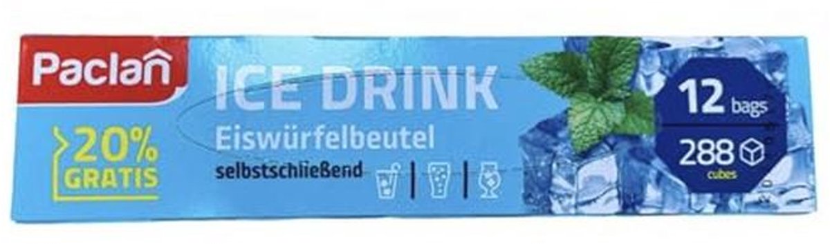 IJsblokjeszakjes 12 stuks - Gemakkelijk ijsblokjes bereiden en opslaan