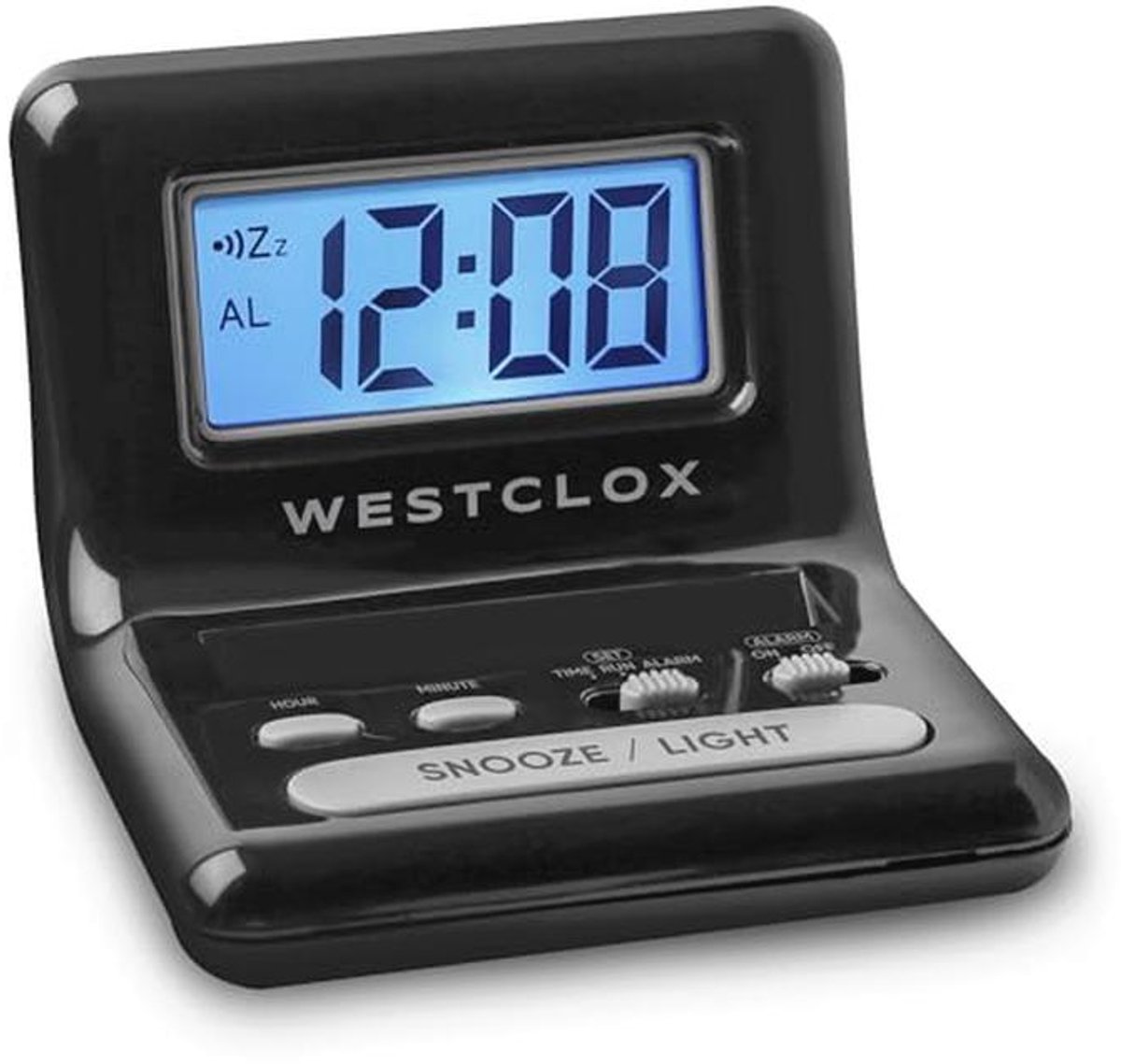 Reiswekker met LCD-display en Snooze-functie – Compact en Draagbaar