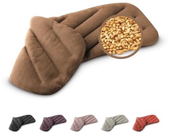 LINDENMANN Heren sjaal licht 100% biologisch katoen meerkleurig, rood, One Size