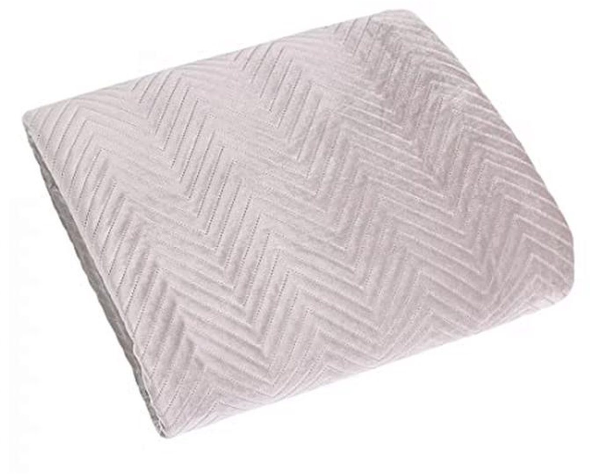Exclusieve Deken Sprei Glamour 200x220 cm - Luxe Quilt Bedsprei en Sofakussen 70x160 cm