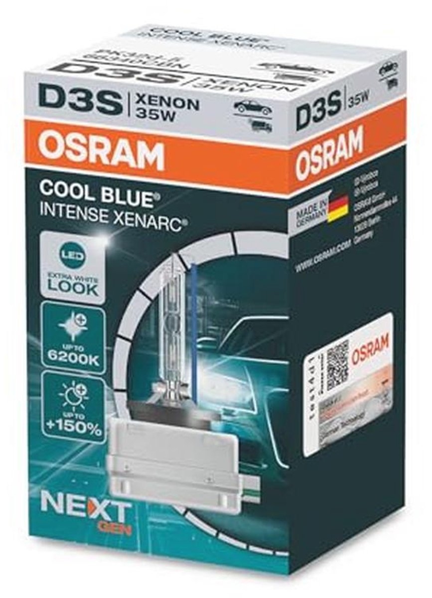 Xenonlamp D3S met Koel Blauwe Gloed - 150% Heldere Verlichting (1 Lamp)