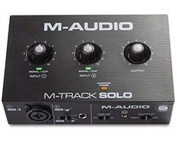 USB Audio Interface voor muziek opnemen, streamen en podcasten met XLR en lijn-ingangen