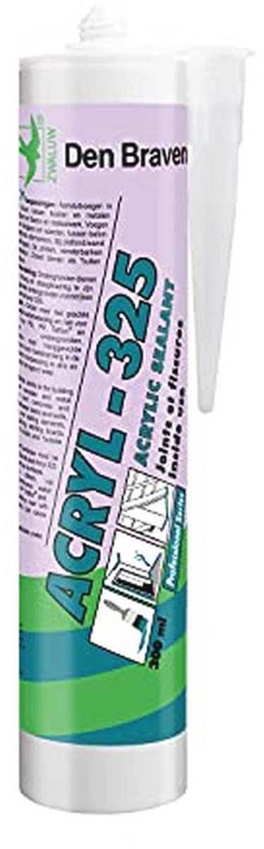 Acrylkit voor voegen en scheuren - 300 ml cartridge