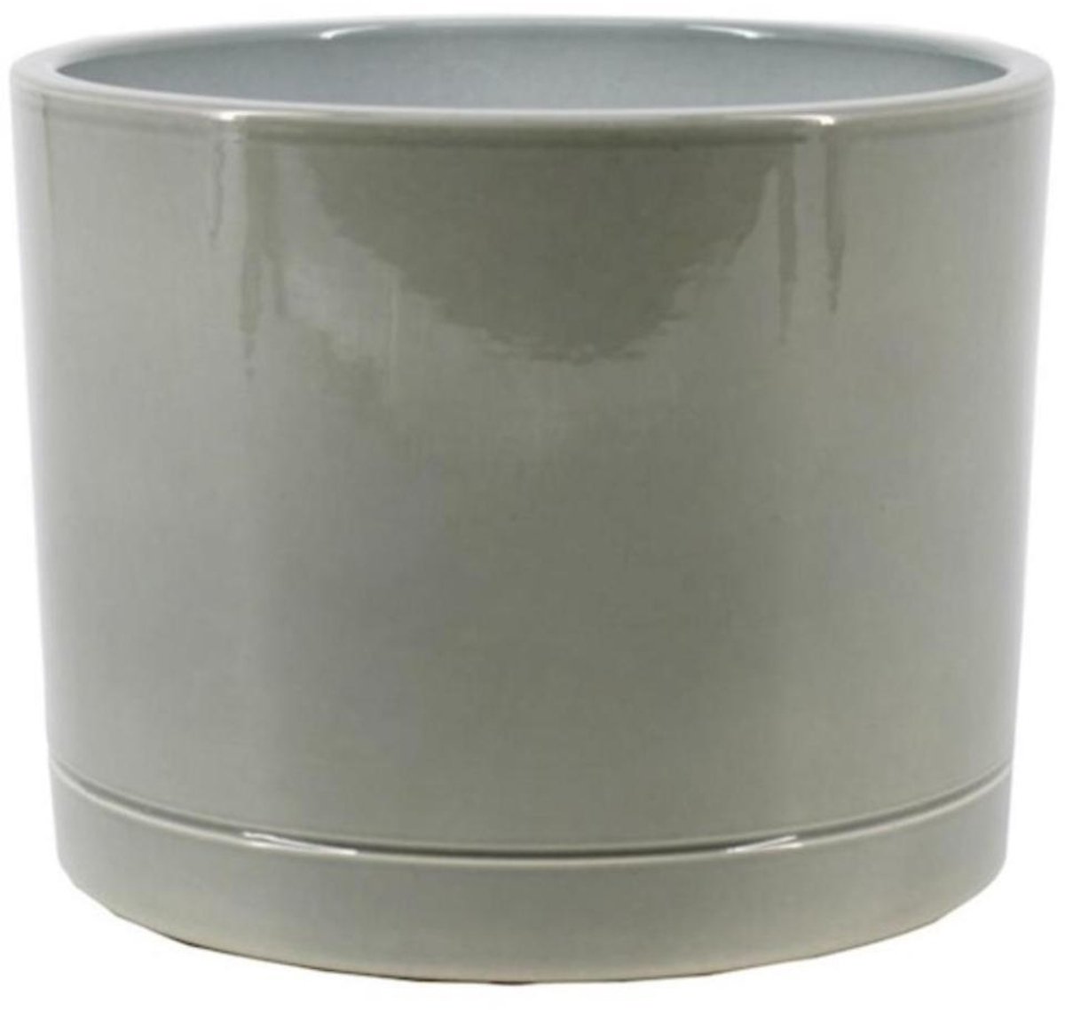 Bloempot Lynn – Keramiek – Misty Blue – 12 × 10 cm – Floran – Bela Arte Collectie