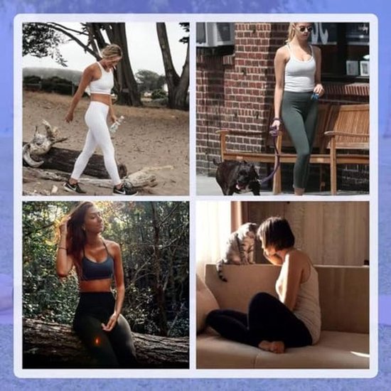 TNNZEET Leggings Hoge Taille voor Dames, Elastische Sportbroek Anti-cellulitis, voor Sport, Yoga, Gym — afbeelding 5