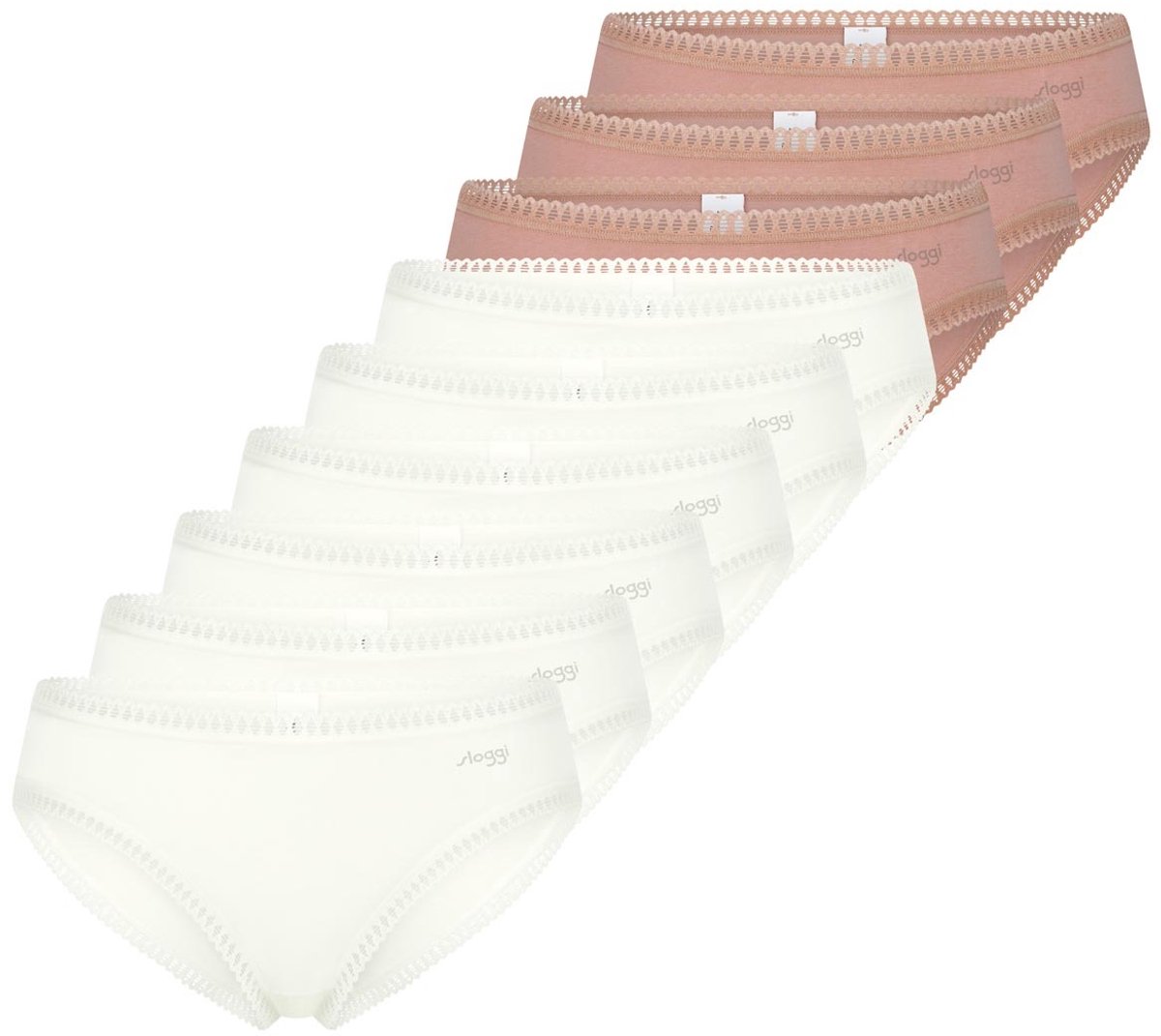 sloggi Dames slip / onderbroek 9 pack GO Crush