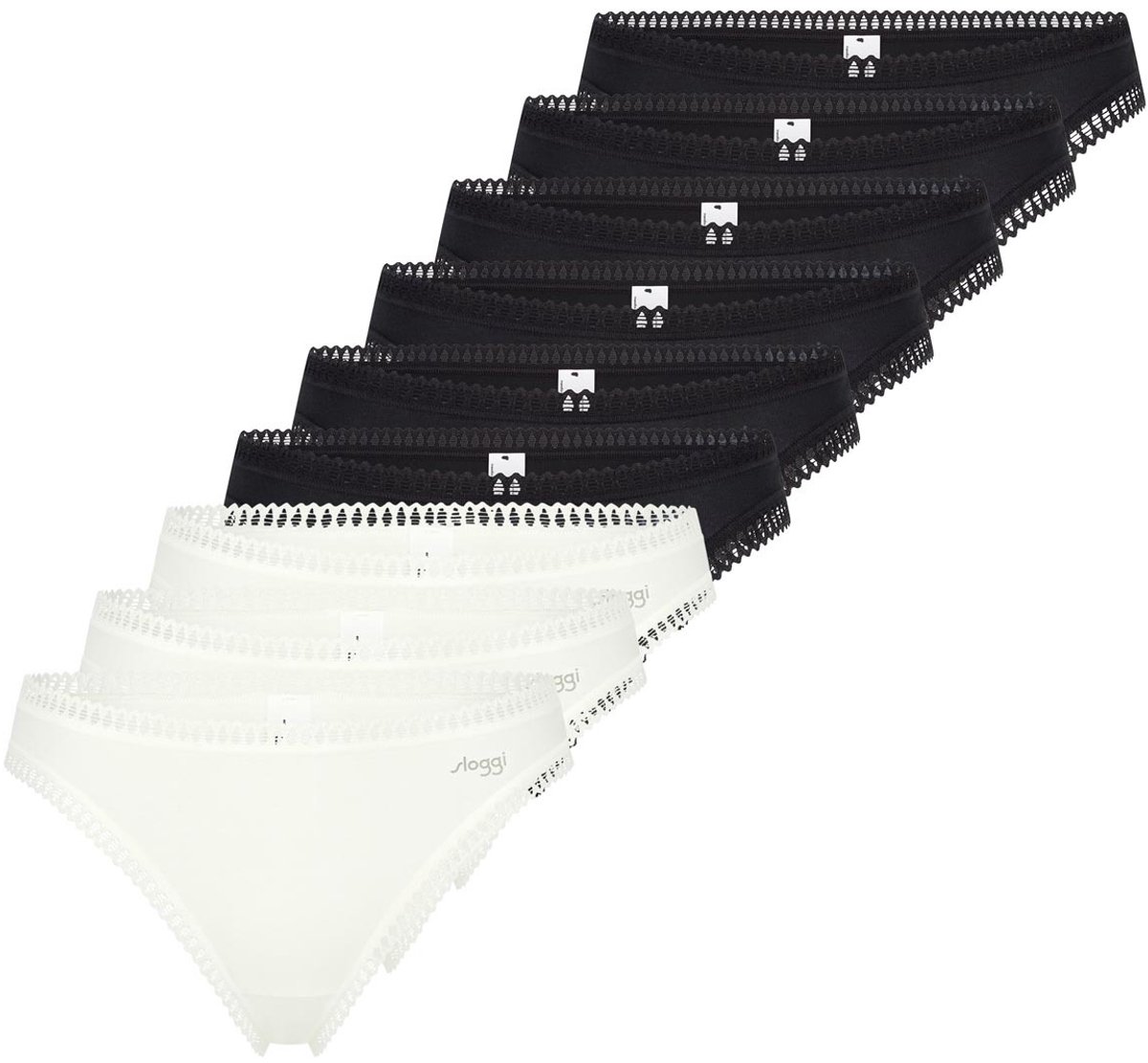 sloggi Dames string 9 pack GO Crush