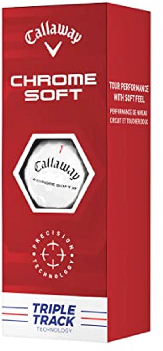 Golfballen Chrome Soft - Uitstekend gevoel en afstand voor golfers van Merkloos — afbeelding 2