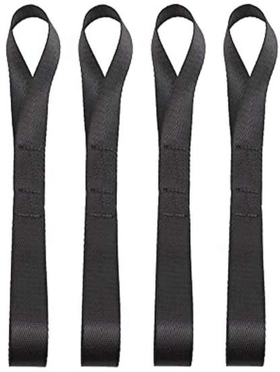Duurzame sjorlussen voor auto, motor en camping - 800 kg werkbelasting, 15.7 inch