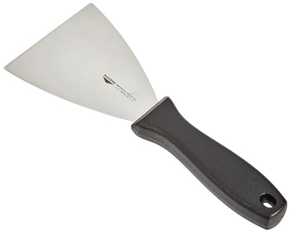 Triangular Stainless Steel Spatula - 10 cm - Set of 10