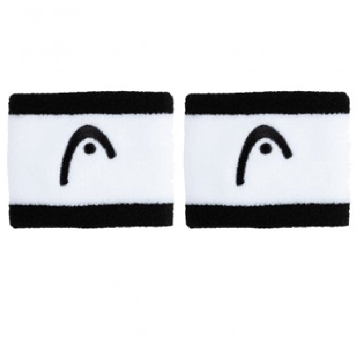 Head zweetband polsband Zwart