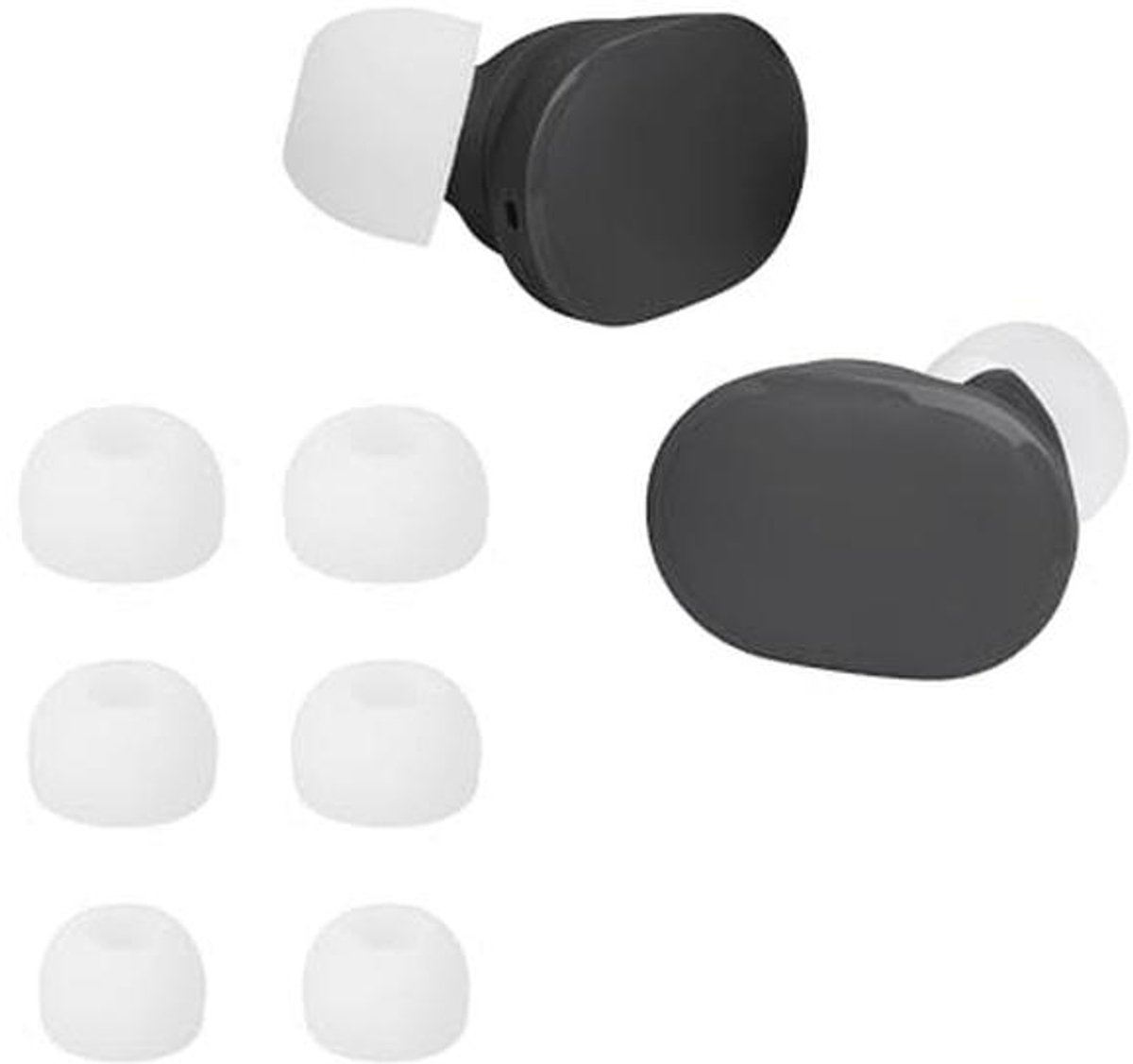 In-Ear Oordopjes Vervangende Silicone Covers - 6 Stuks in 3 Maten