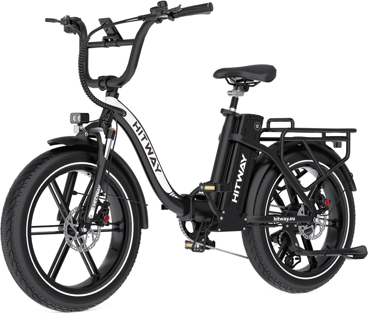 Hitway Elektrische Fiets BK6S Pro - 20*4.0 Inch Fat Tire City Commuter EBike met...