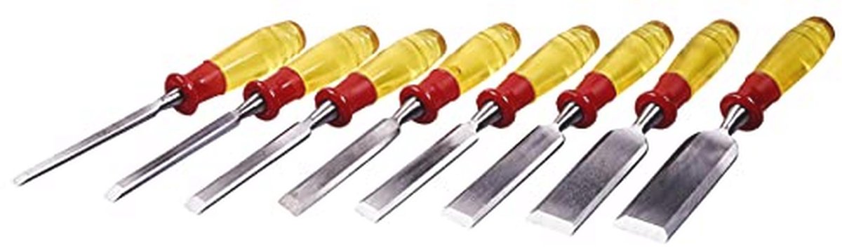 8 Stuk Split Proof Beitel Set in Houten Doos