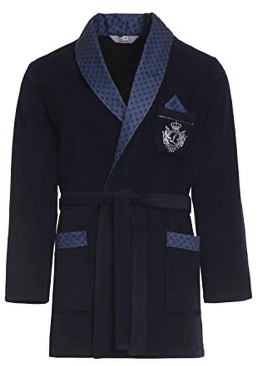 Korte badjas voor heren - elegant en warm