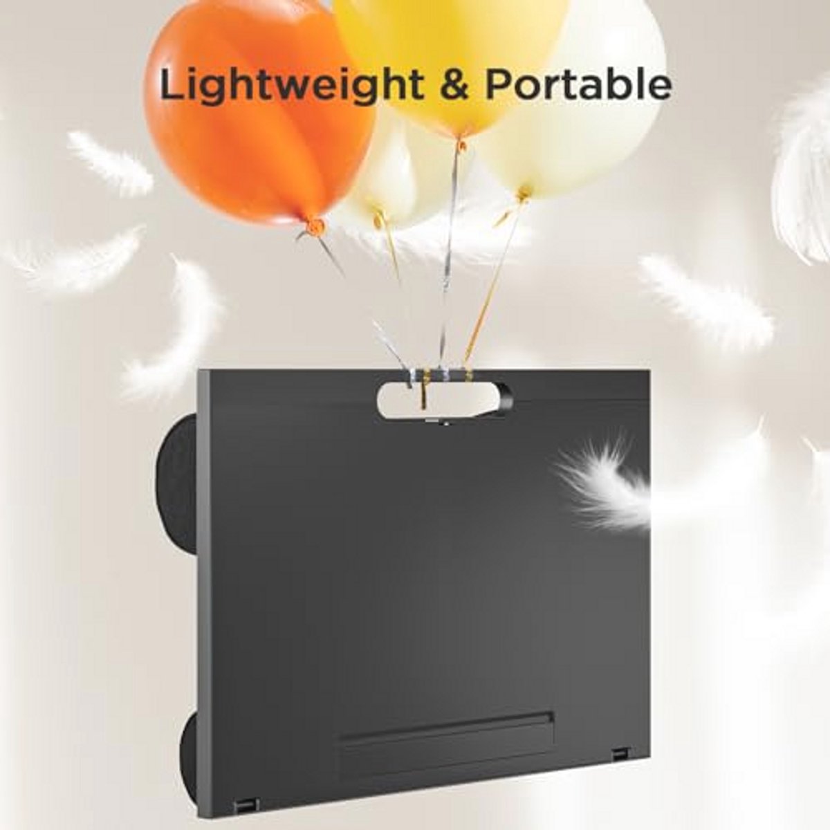 Flexibele Laptopstandaard met Kussen - Verstelbaar en Draagbaar tot 15.6 inch