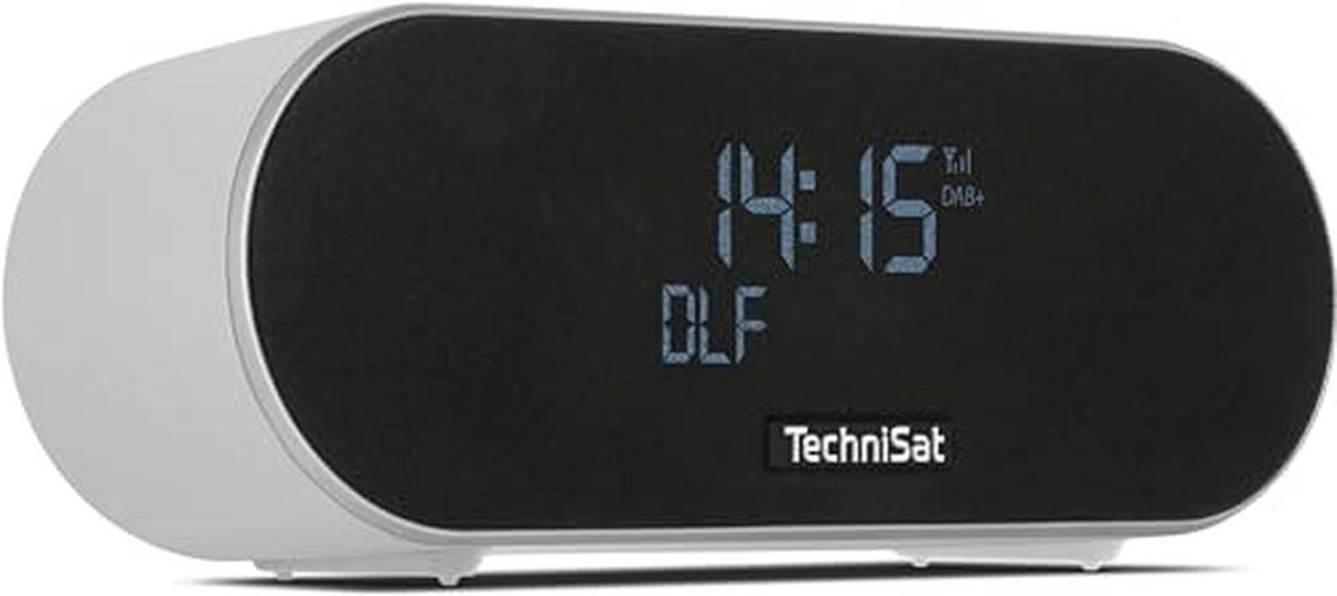 Premium stereo wekkerradio met bluetooth en USB-oplaadfunctie - DAB+ en FM, dubbel alarm, lichtsensor, snooze