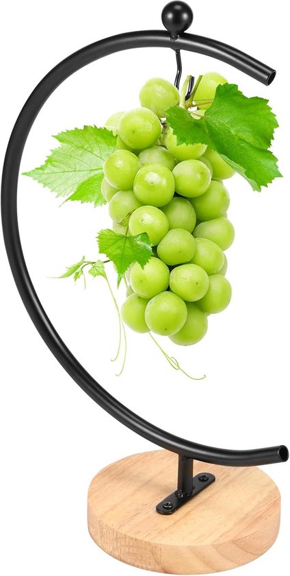 3-laags fruitmanden, fruitstandaard voor in de keuken, metalen staande
