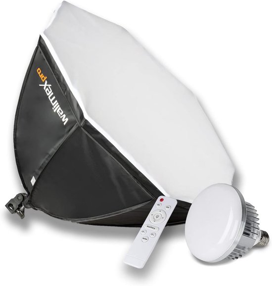 Professionele Octabox Led Softbox Ø65cm - Bi-Color 3000-6000K - Incl ...
