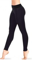 Dancer Dancewear® Danslegging dames zwart | "Flex" | Sportlegging voor dames | Tactel | Squatproof | Maat XL | Maat 40/42