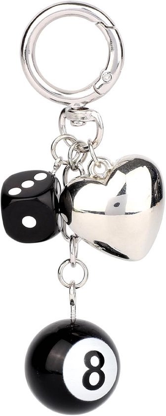 Sleutelhanger met biljartbal | Biljart wereld