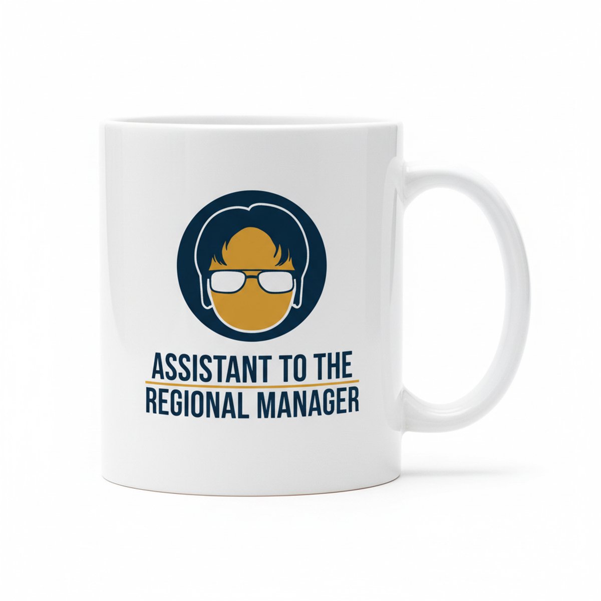 Assistant to the Regional Manager – Iconische Grappige Kantoor Koffiemok 330 ml