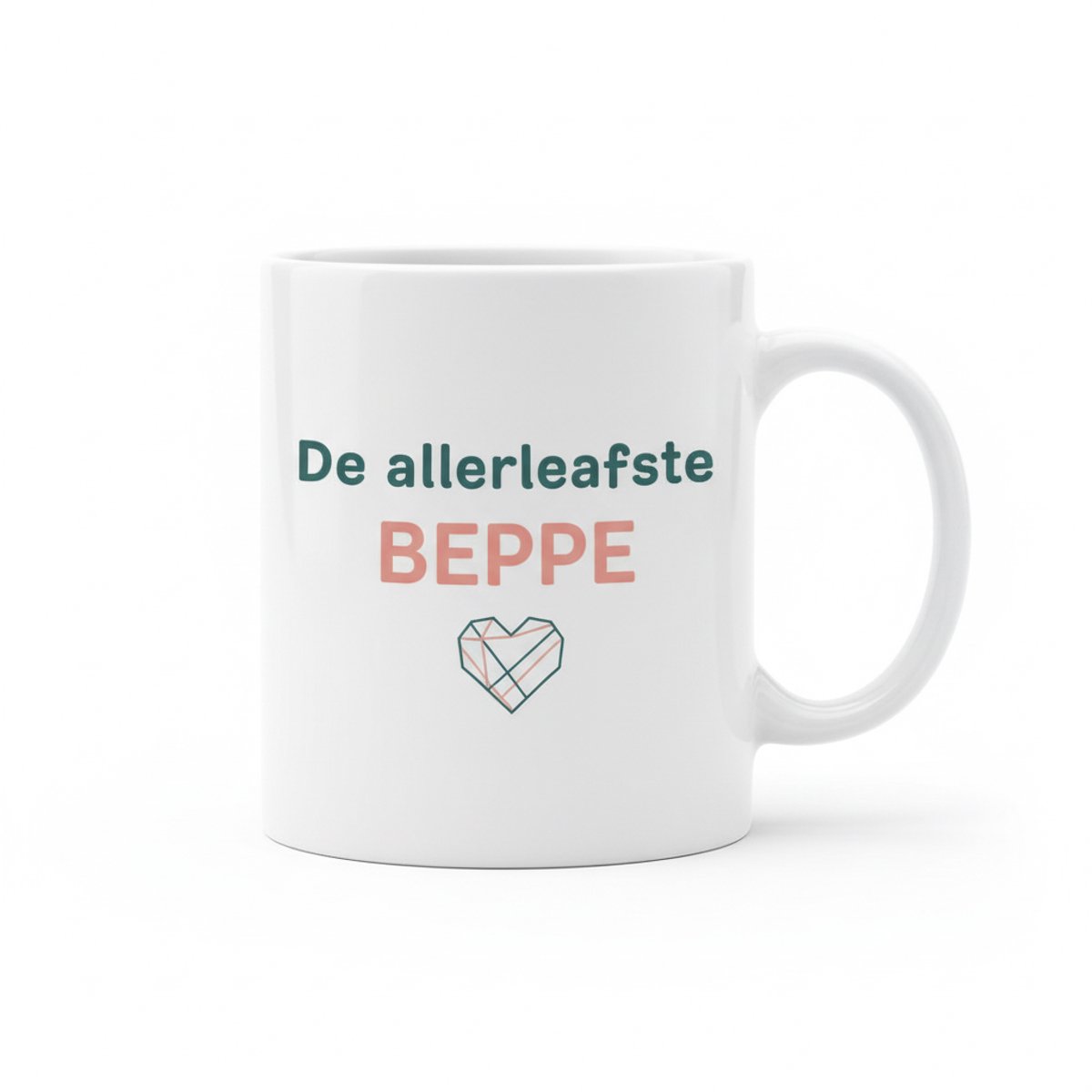 De Allerliefste Beppe Mok – Liefdevolle Familie Tekst Koffiemok – 330 ml Keramische Mok