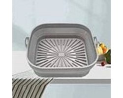 XL Airfryer siliconen vierkant mandje– Heteluchtfriteuse siliconen bakvormen - Airfryer accesoires – Heteluchtfriteuse siliconen bakvormen – Airfryer accessoires
