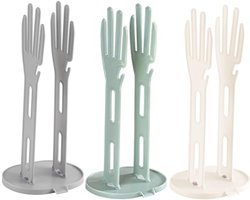 3-delige keuken handschoenenrek vaatwashandschoenenrek asfaltrek multifunctioneel droogrek gootsteenrek wandbevestiging eenvoudig te reinigen modern design