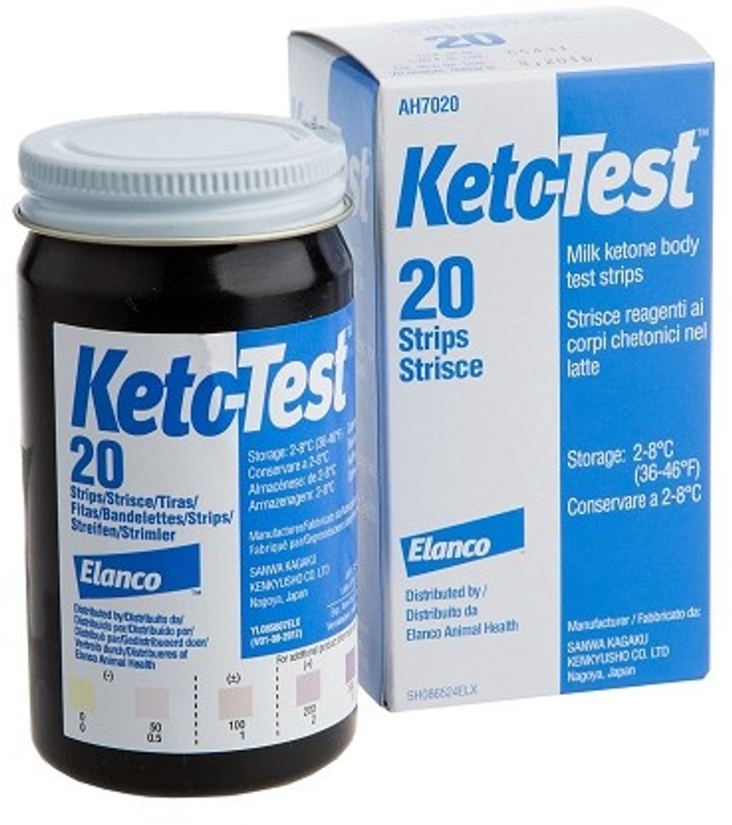 Elanco Keto-teststrips 20 strips