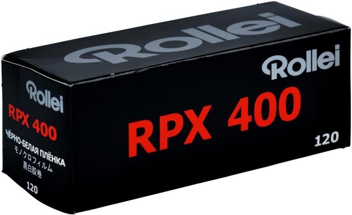 Zwart-wit Rollfilm 120 Medium Formaat 400 ASA voor Weinig Licht