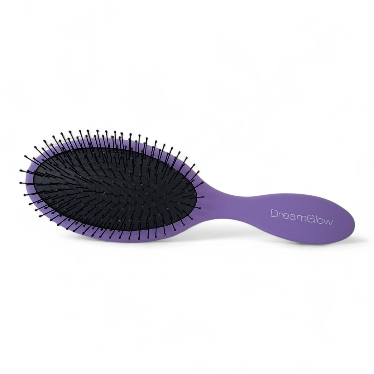 DreamGlow Classic Oval Detangler Brush – Paars