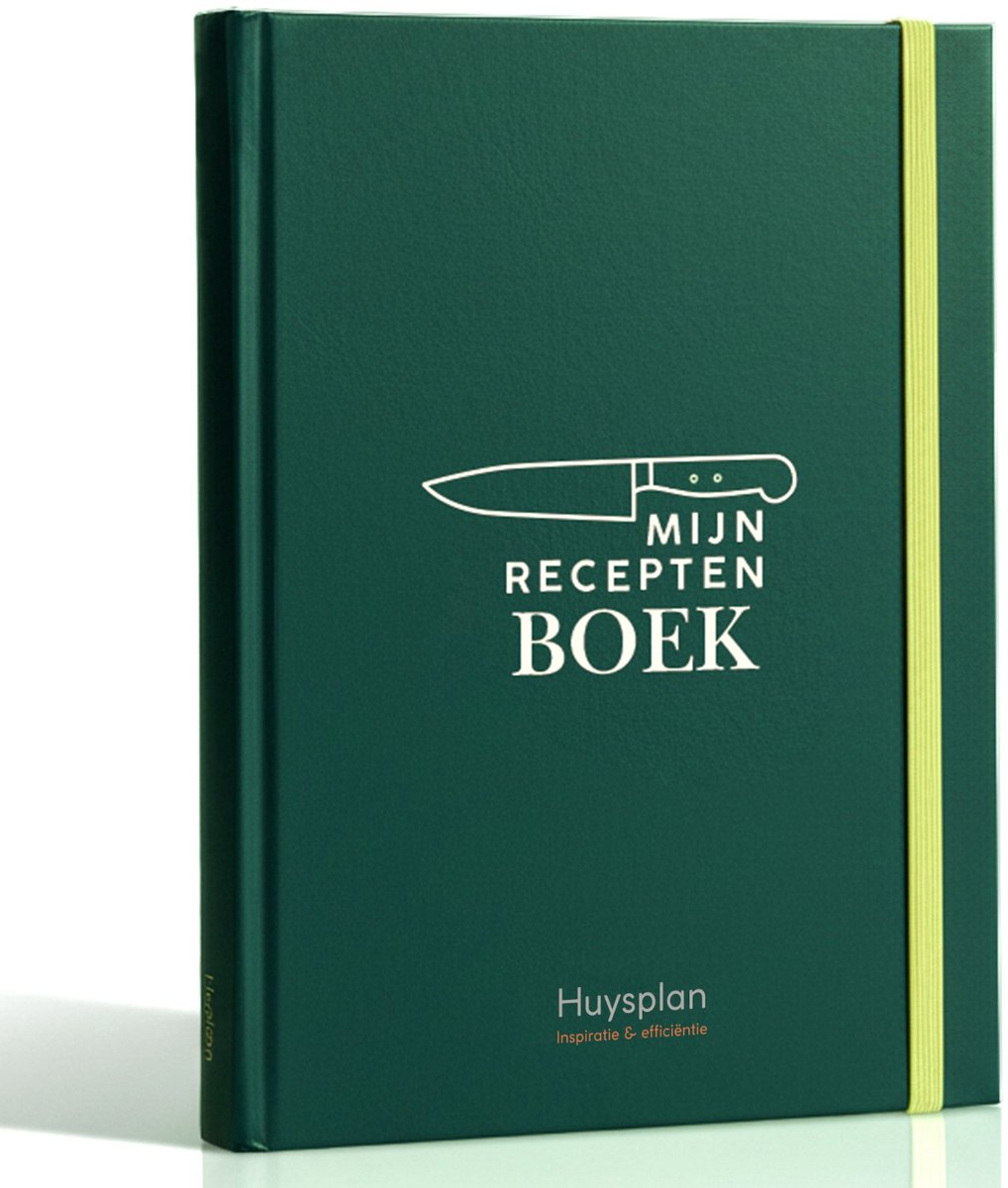 Huysplan - Receptenboek invulboek - Recepten Verzamelboek - Mijn Receptennotitieboek - Hardcover