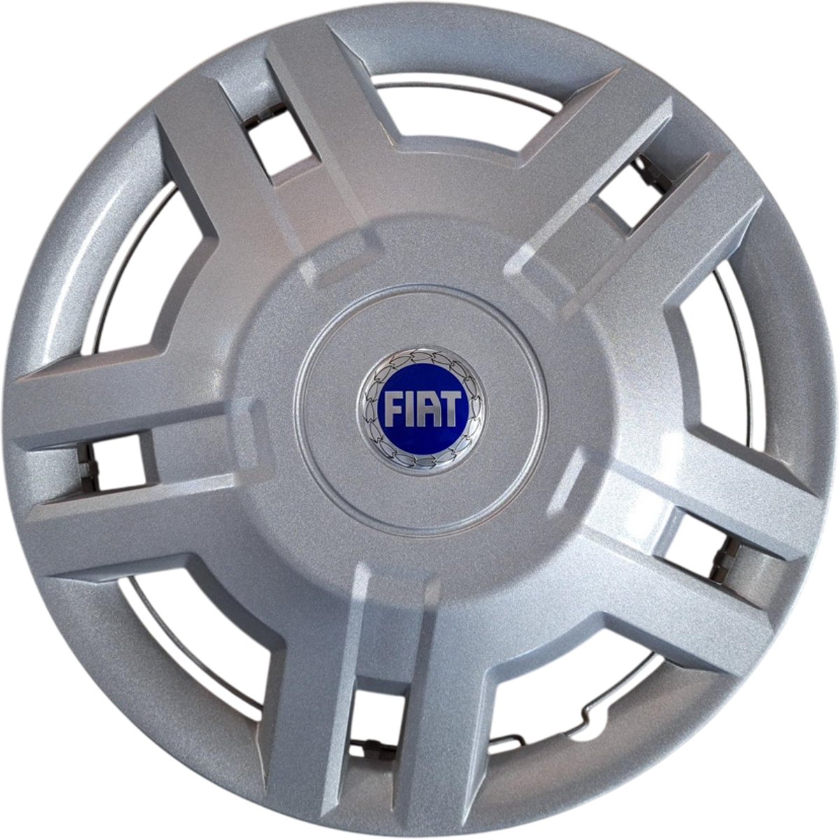 Wieldop Geschikt voor Fiat Ducato blauw 15 inch (set van 4 stuks) Wieldop Camper