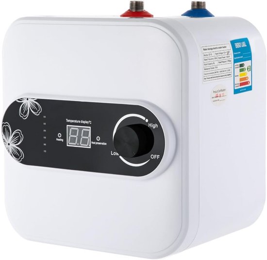 Lightakai Electric Water Heater 8L 1500W Instant Electric Water Heater