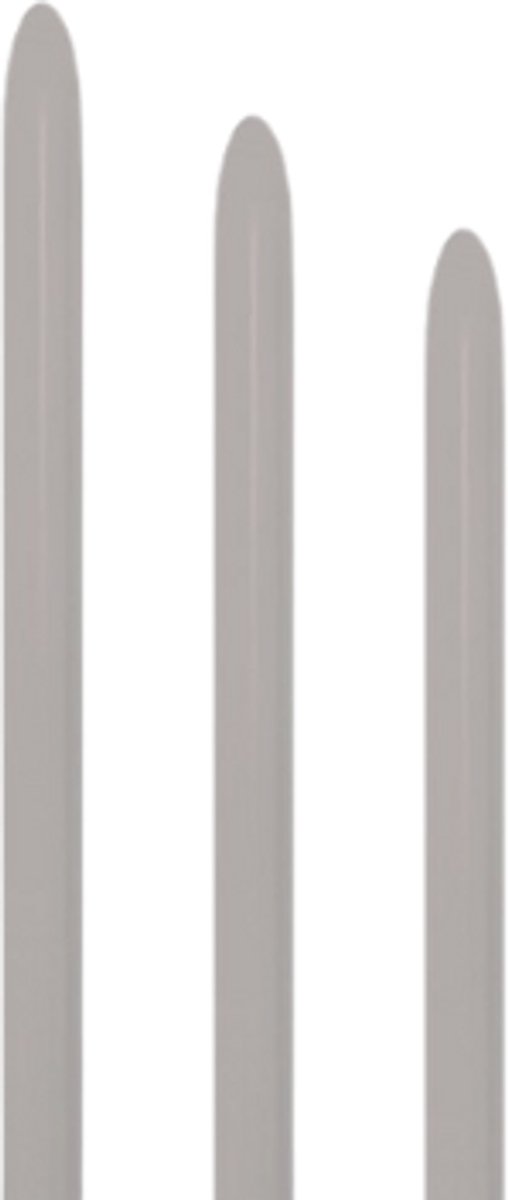Modelleerballon Sempertex 160 grey - 80 stuks