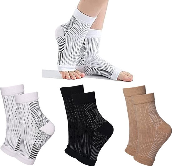 Lucovitaal Koper Compressie Steun Sokken Beige 42-47 (1 paar