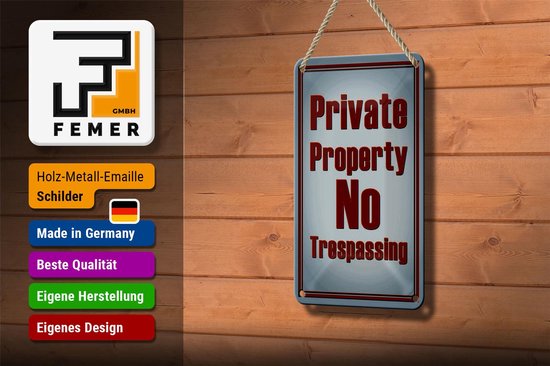 „No Dumping“ Schild Aus Aluminium – 17,8 X 24,9 Cm, Wetterfest & Vorgebohrt