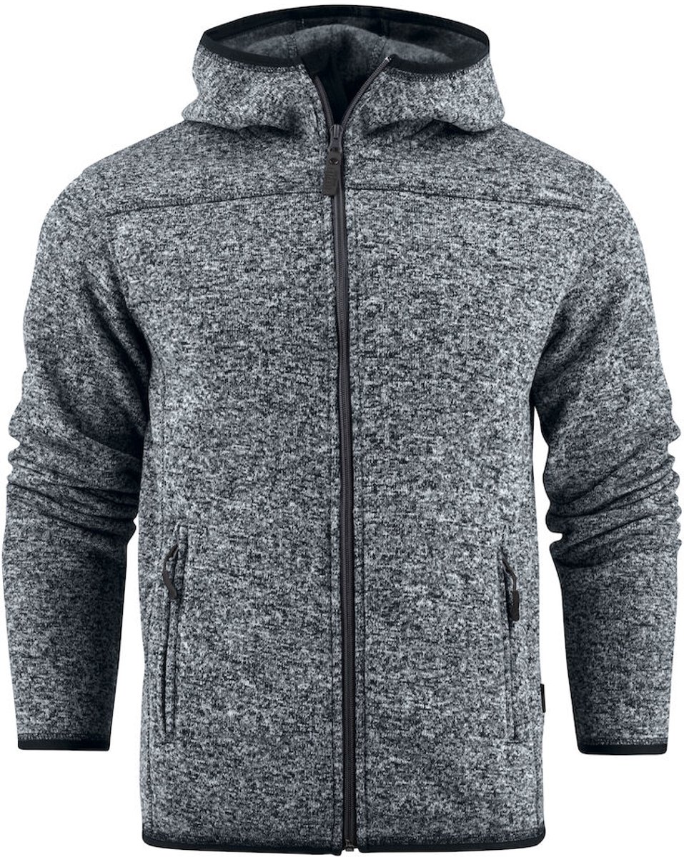 James Harvest FLEECE VEST RICHMOND 2132017 - antraciet mêlée - S