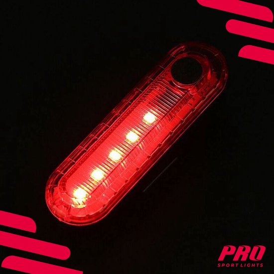 Fietsverlichting Achterlicht Rood 50 Lumen Fietslamp Achterlicht LED Pro Sport Lights — afbeelding 4