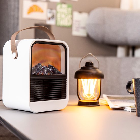 Haba - Sunnyflame Elektrische Kachel - 230V - Sfeerhaard - Oververhittings- en kantelbeveiliging - 740W & 1040W — afbeelding 2