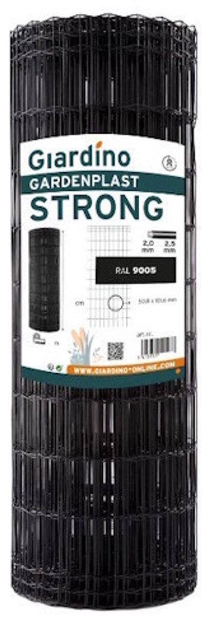 Giardino Gardenplast strong Gaas zwart 25m 1.83m