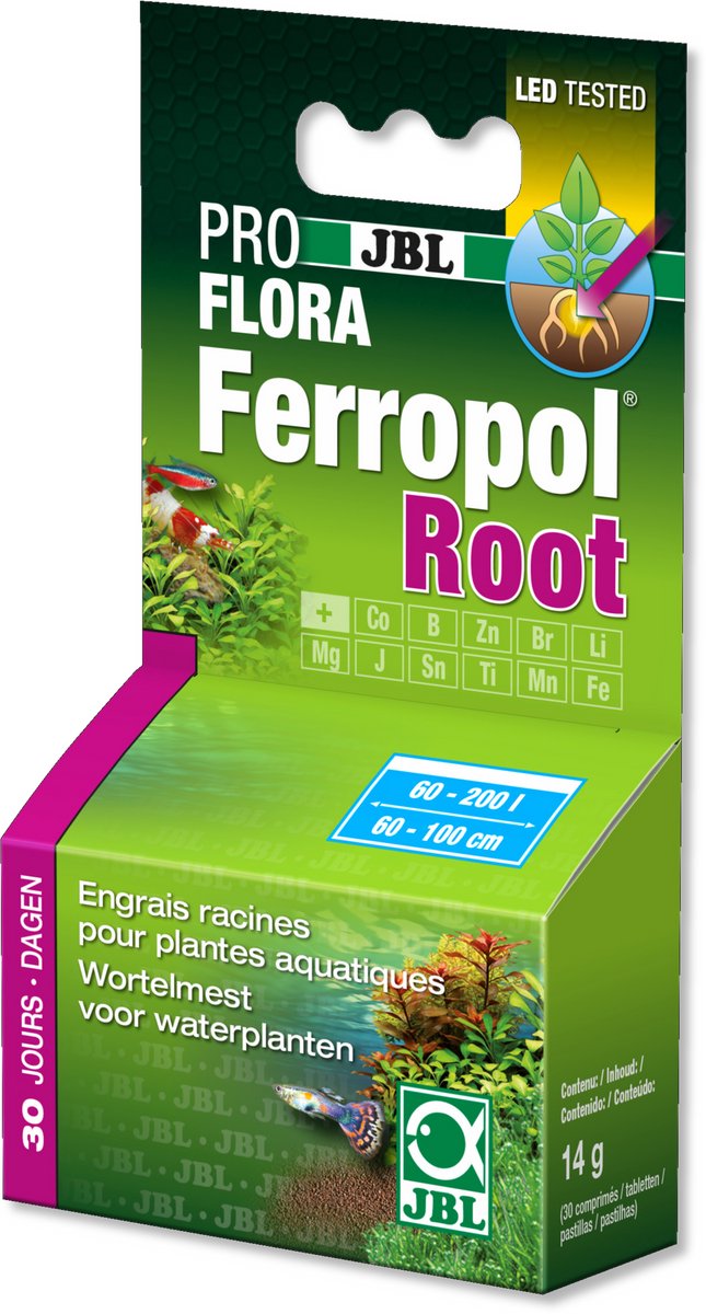JBL - Proflora Ferropol Root - 30 tabletten