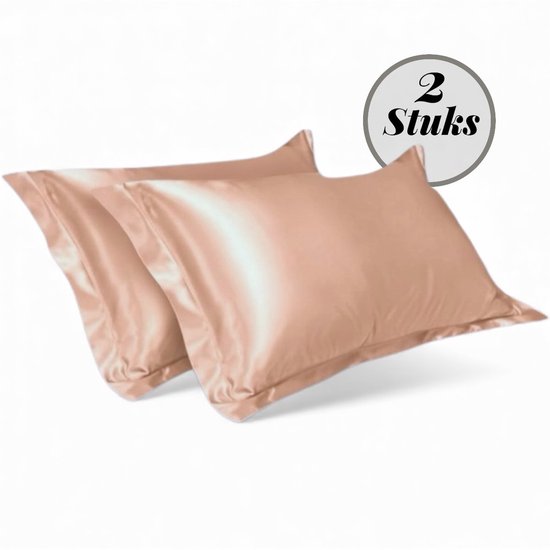 Beauty Silk - Kussenslopen - 60x70 - 2 stuks
